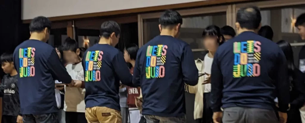 柔道スクールオリジナルTシャツ